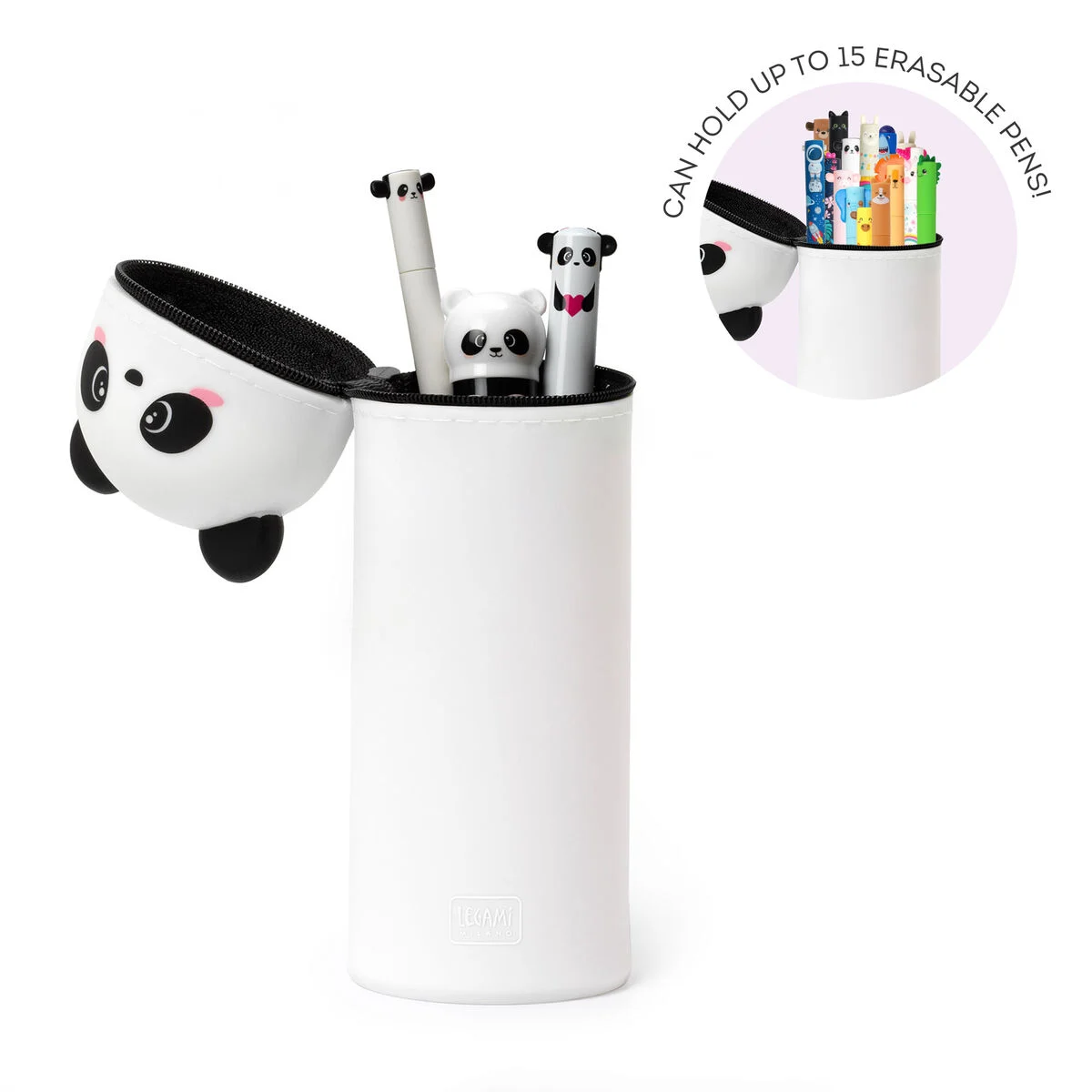 Trousse en silicone Panda - Photo 2