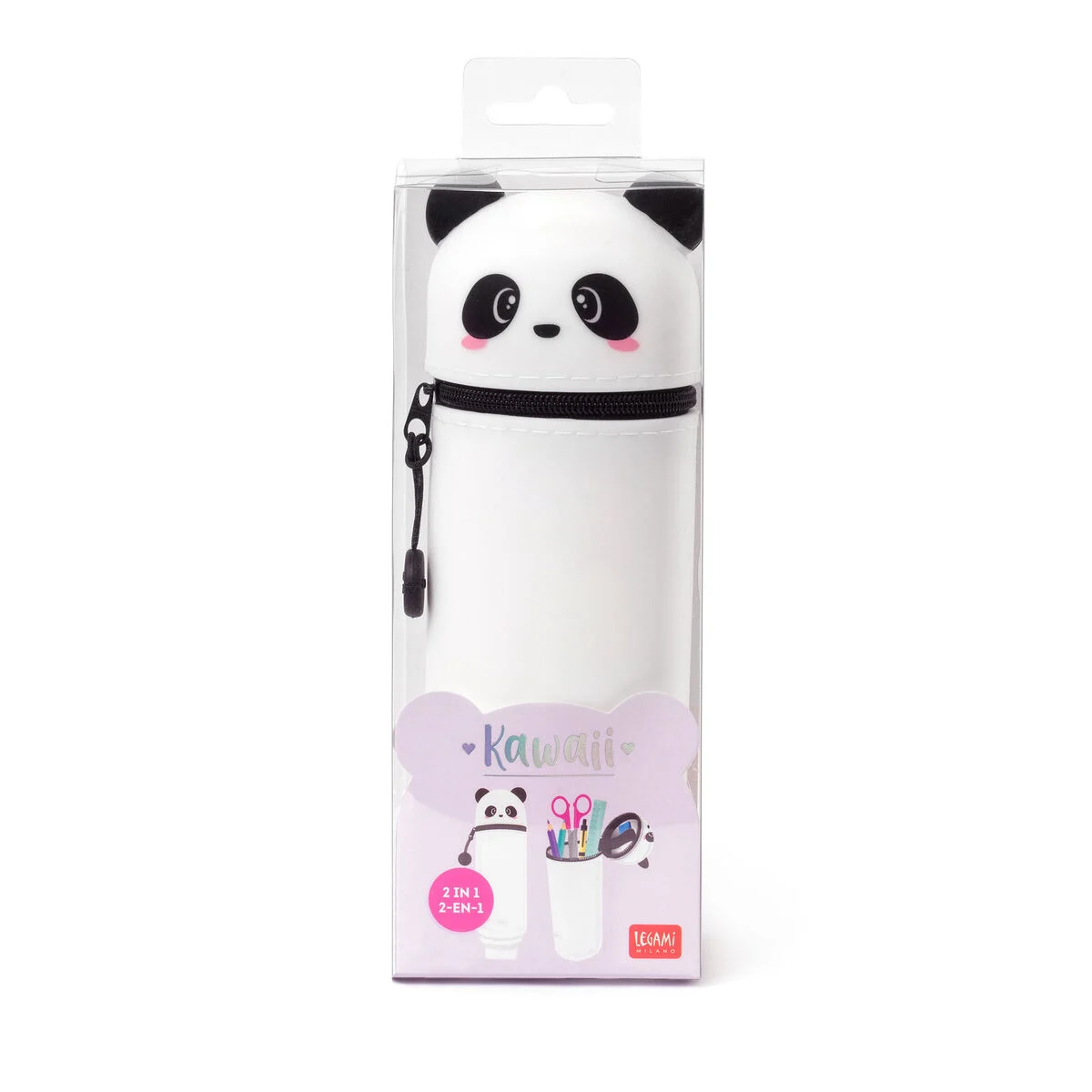 Trousse en silicone Panda - Photo 4