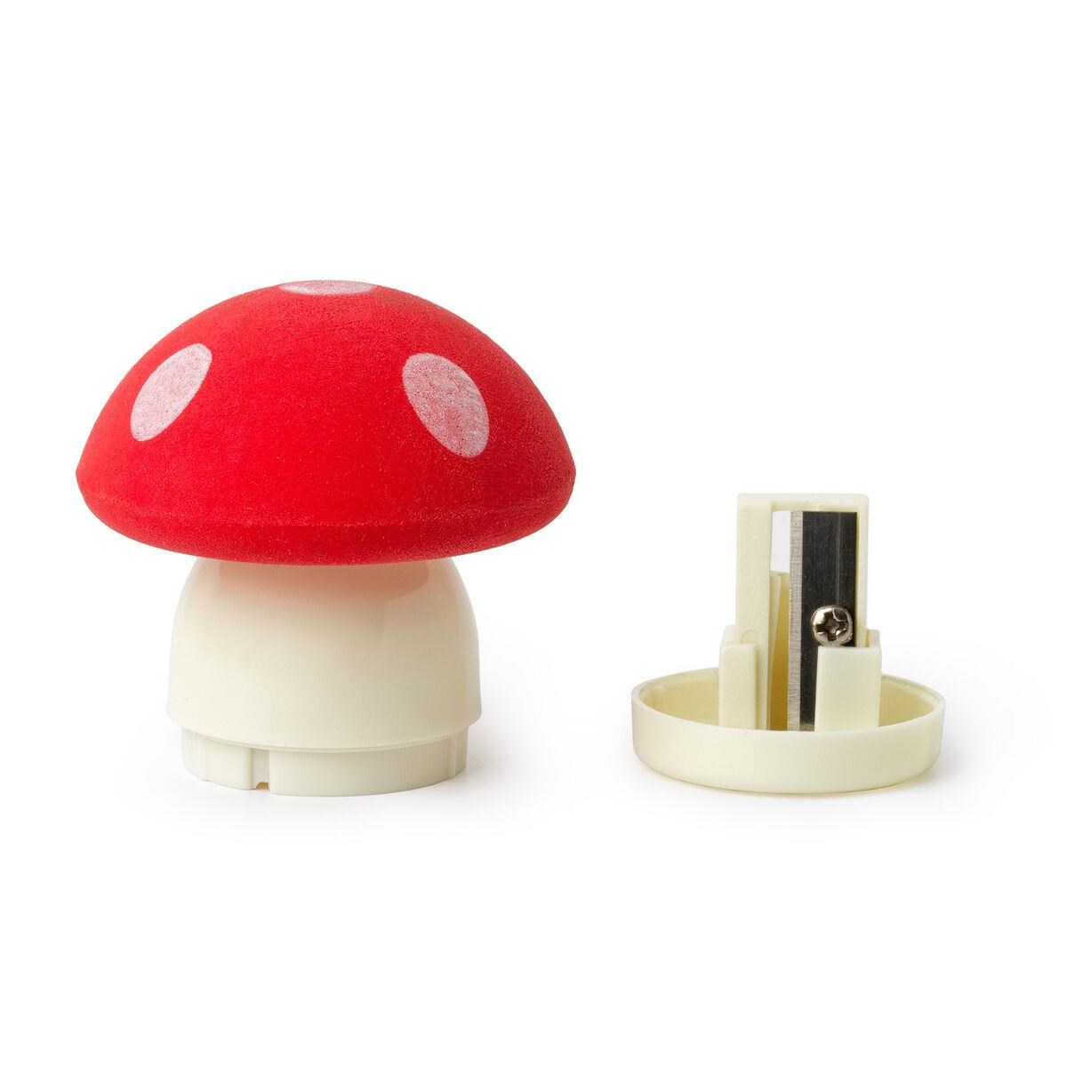 Taille-crayons avec gomme Mushroom - Photo 4