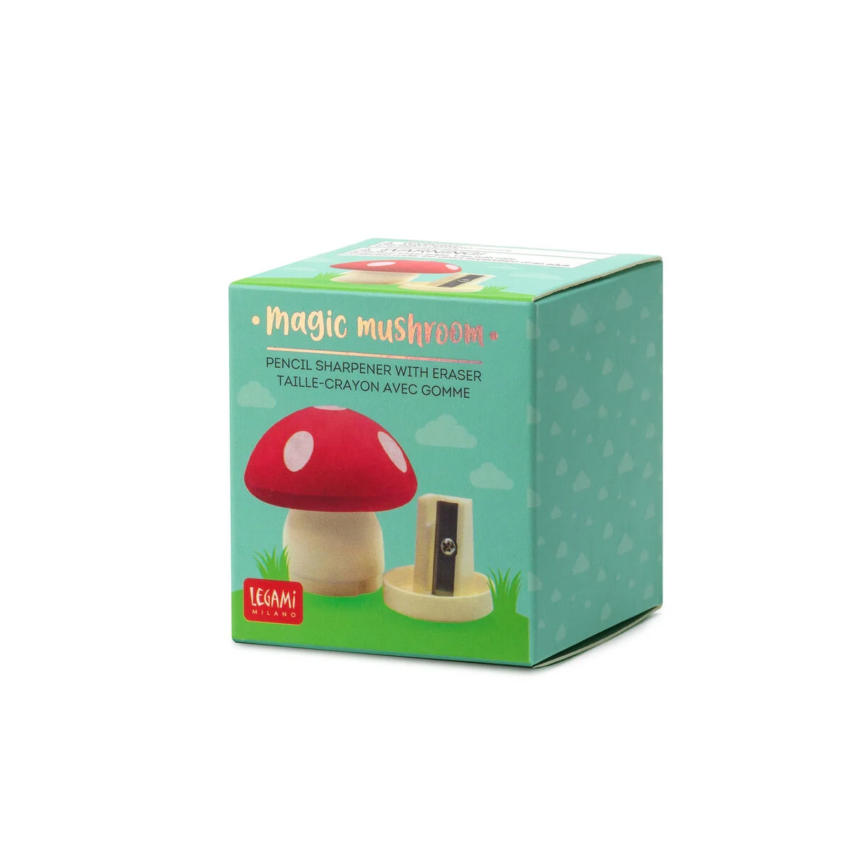 Taille-crayons avec gomme Mushroom - Photo 2