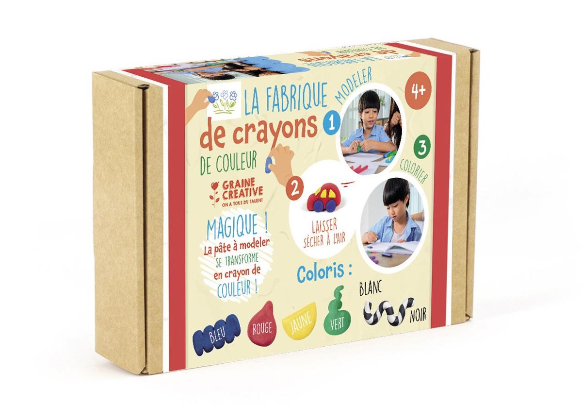 Coffret la fabrique de crayons de couleurs