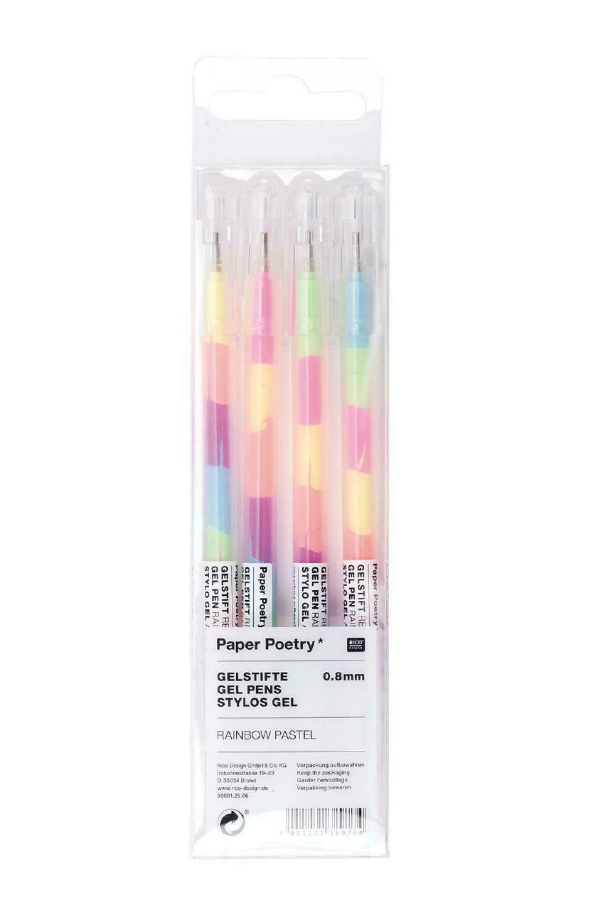 Stylo gel Arc-en-ciel Pastel